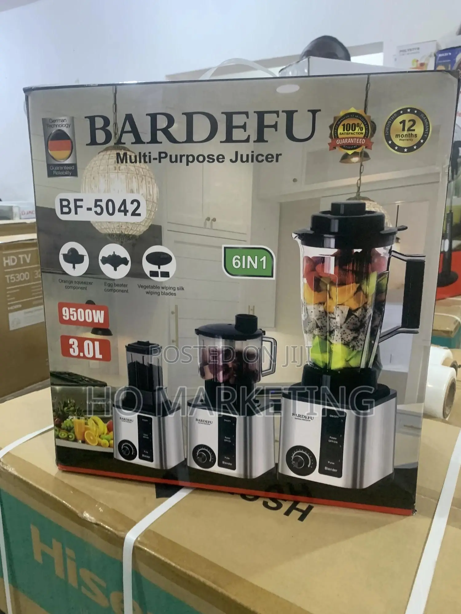 Bardefu Bf‐5042: Pro Kitchen Blender at Home