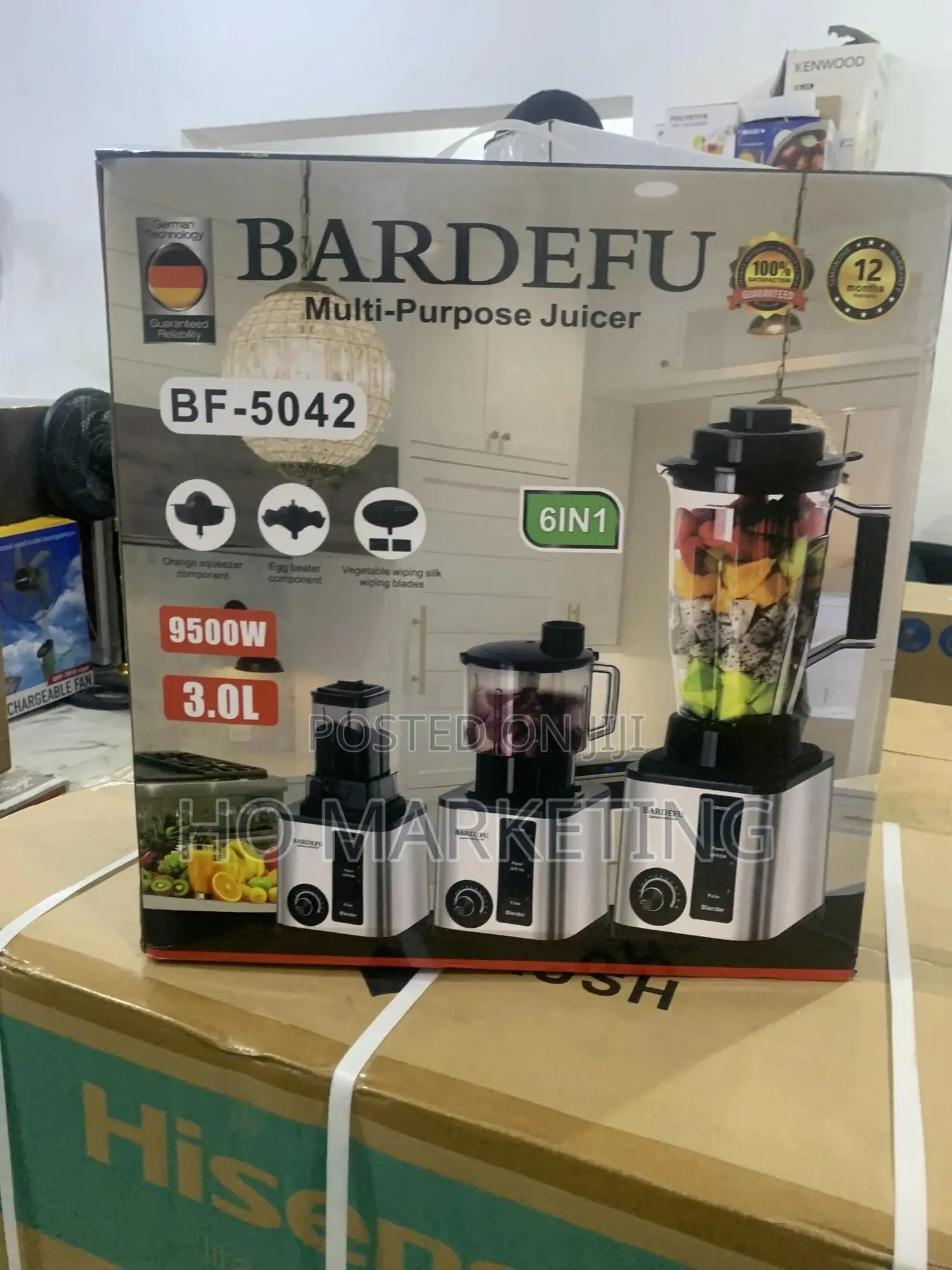 Bardefu Bf‐5042: Pro Kitchen Blender at Home