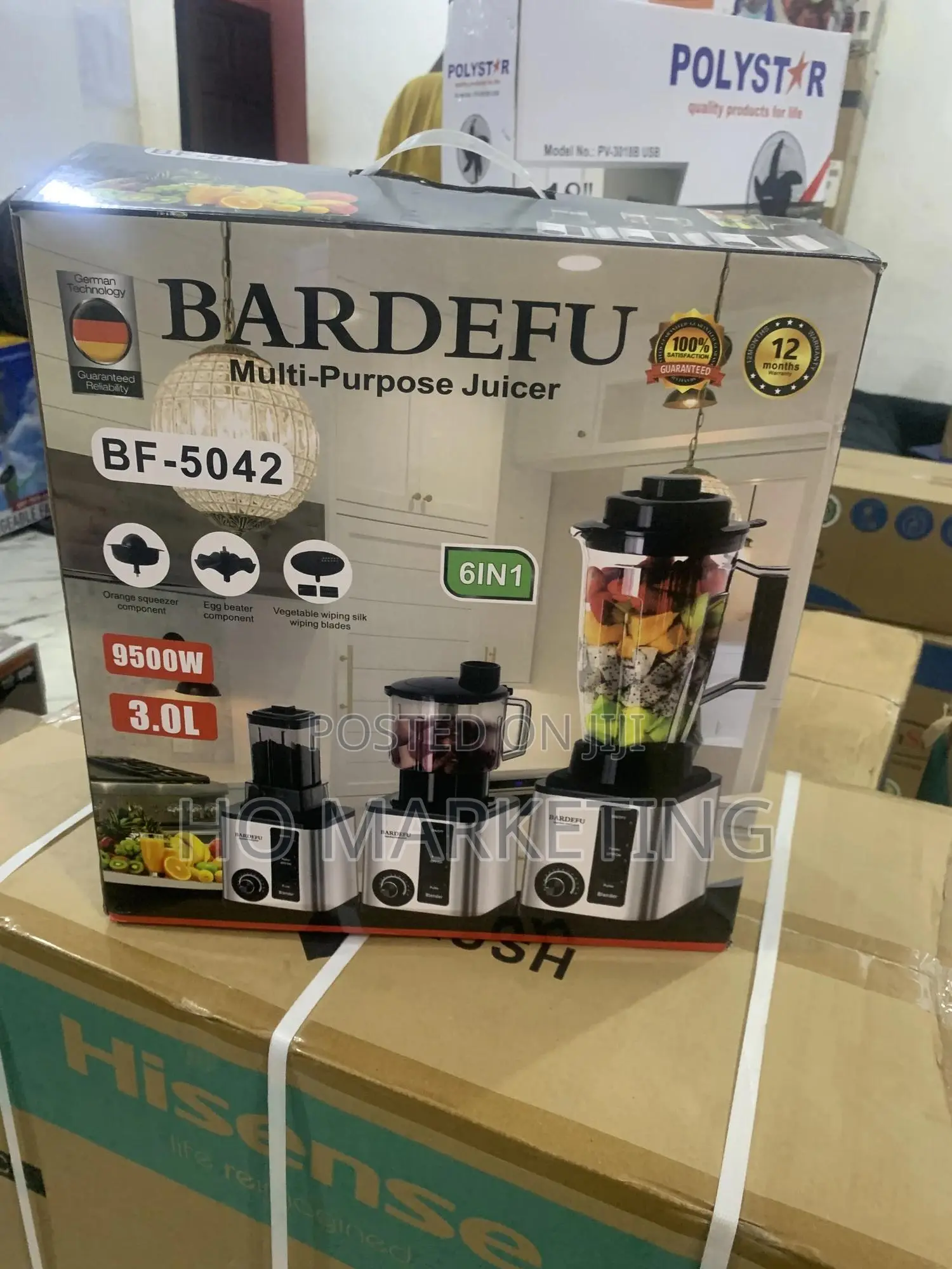 Bardefu Bf‐5042 Premium All-Rounder Blender