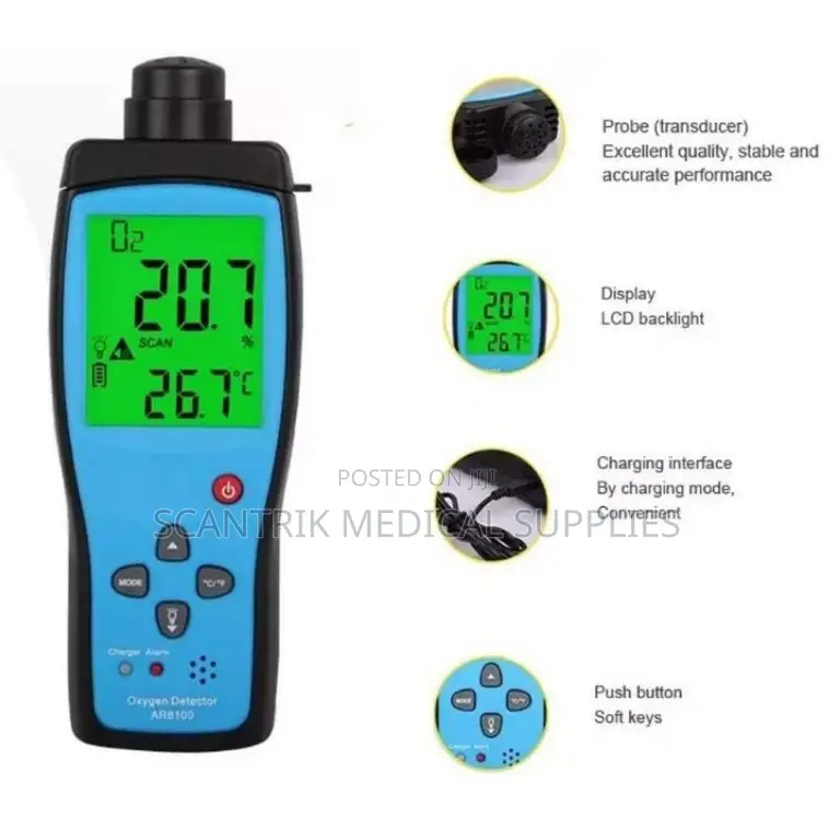 Oxygen Ion Concentration Tester