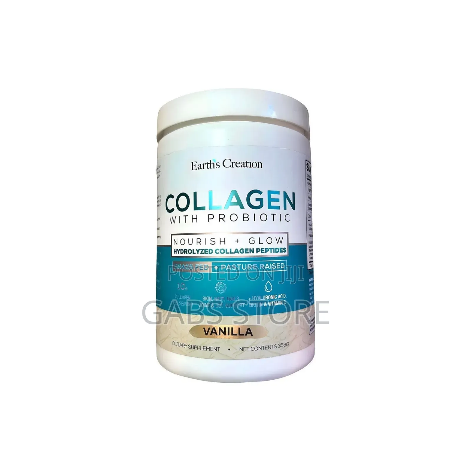 Vanilla Earth's Creation Collagen With Probiotics