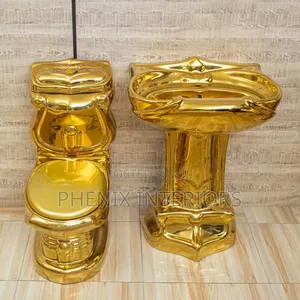 Gold Royal Luxury Toilet Water Closet