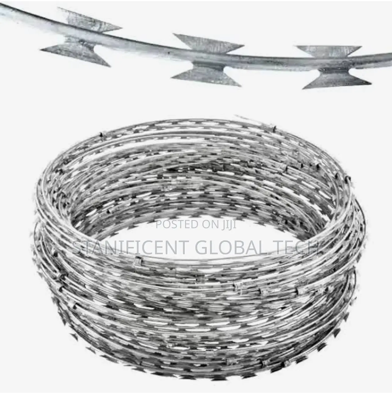 Epec Original Galvanized Razor Blade Barb Wire Bundle