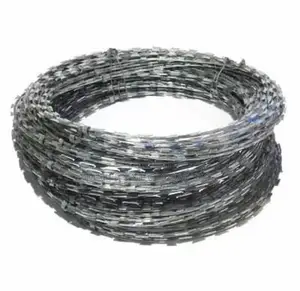 Epec Original Galvanized Razor Blade Barb Wire Bundle