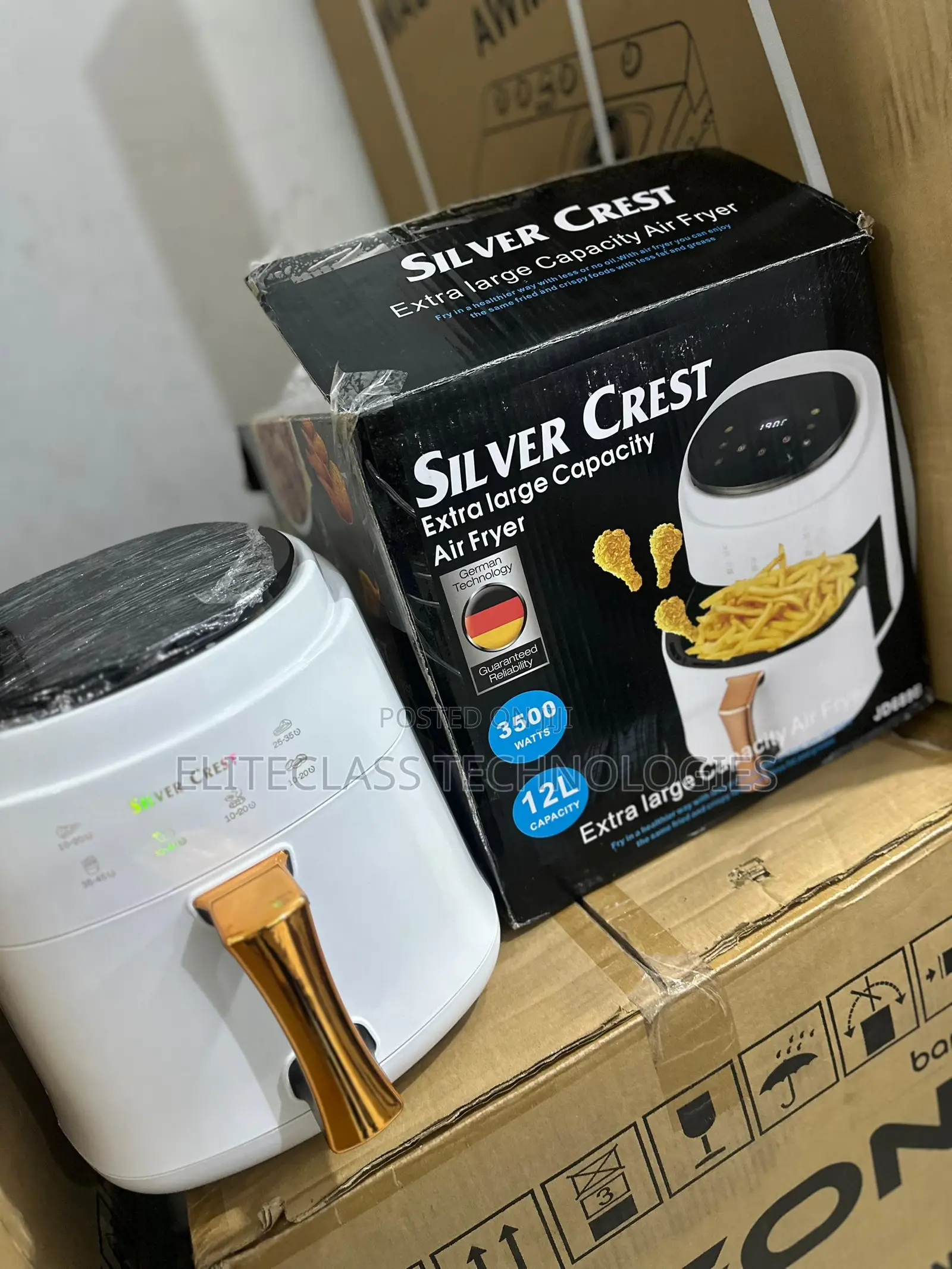 Silver Crest Swiftbake Digital Air Fryer 12l