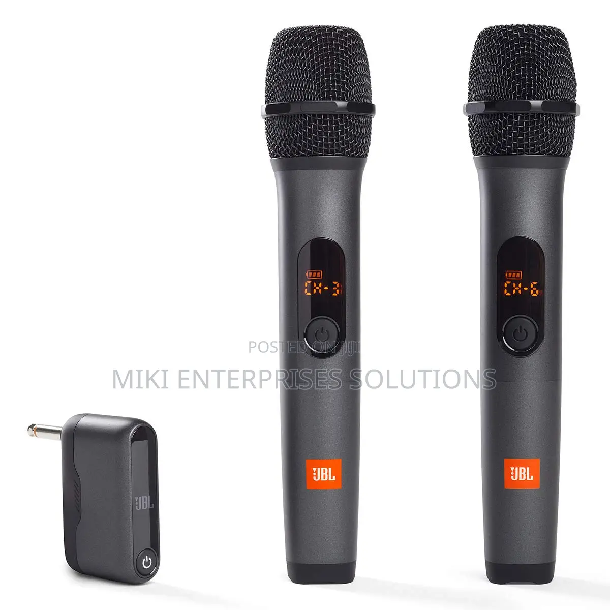 JBL Wireless Microphone Black Sa