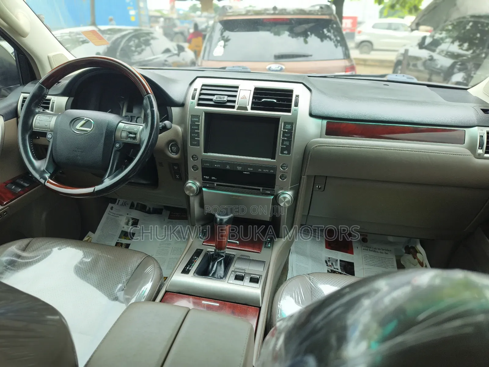 Lexus GX 460 2011 Gold
