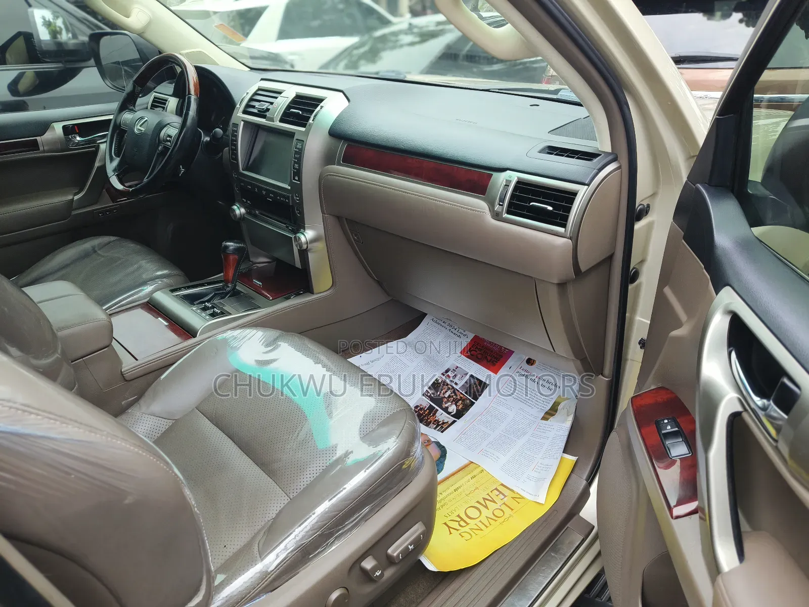 Lexus GX 460 2011 Gold