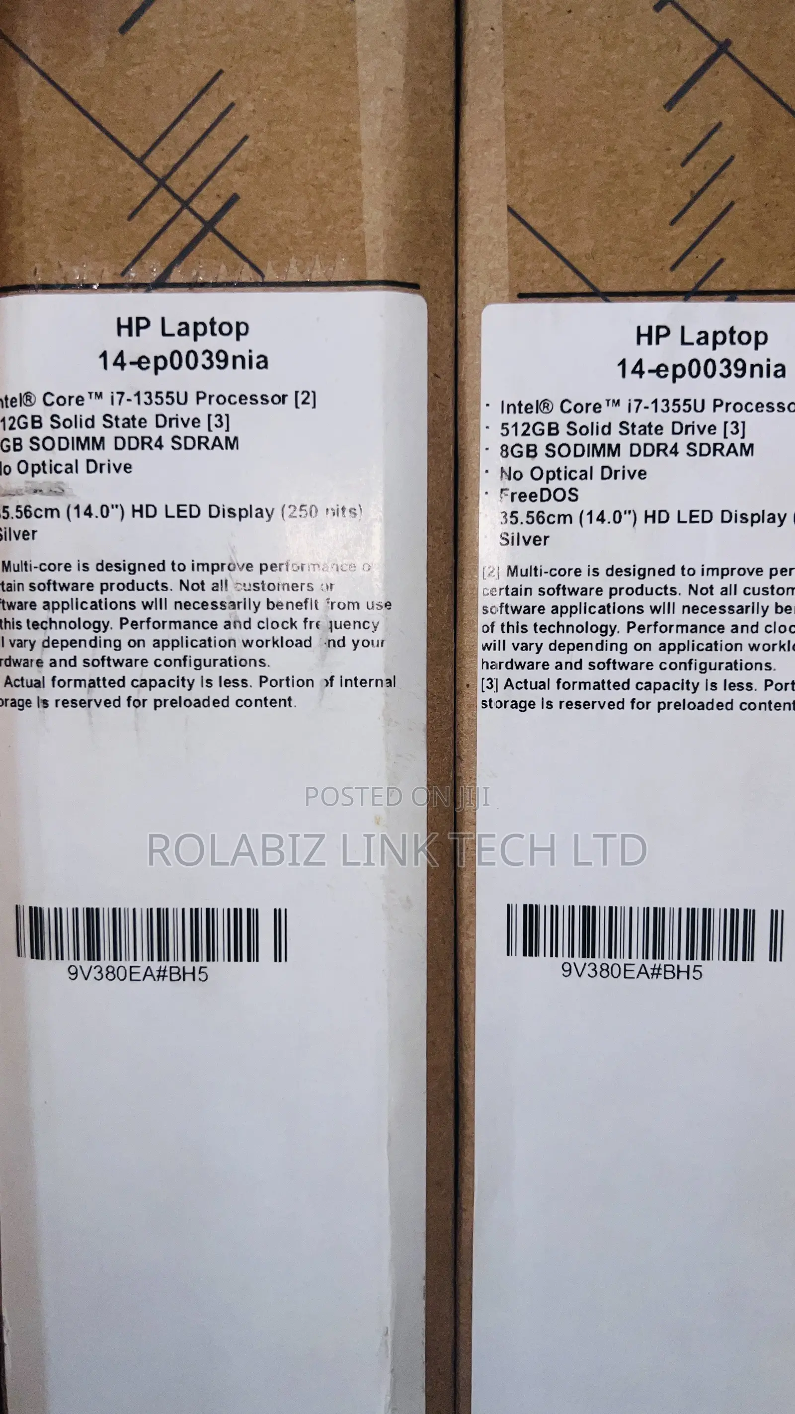 New Laptop HP 14z 8GB Intel Core I7 SSD 512GB
