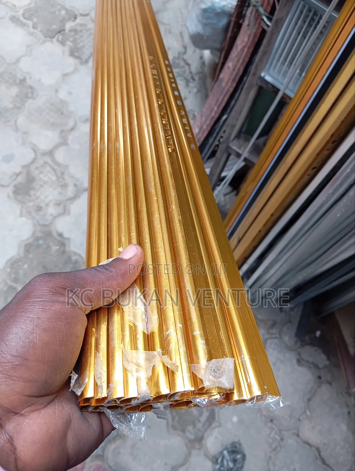 Gold Tiles Trim