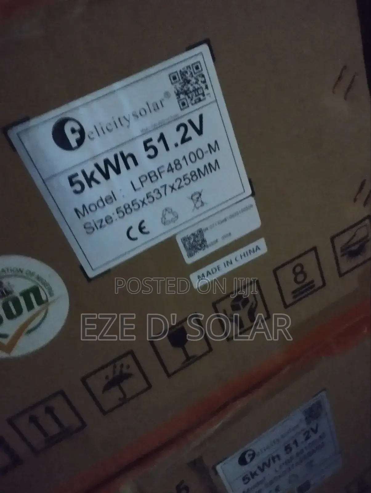 5kwh Felicity Solar Lithium Ion Battery
