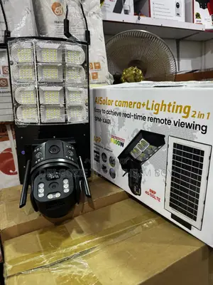 Ai Solar Camera Street Light, Solar Security Camera Street