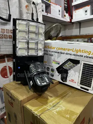 Ai Solar Camera Street Light, Solar Security Camera Street