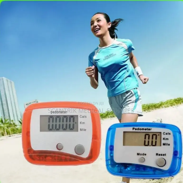 LCD Pedometer Device