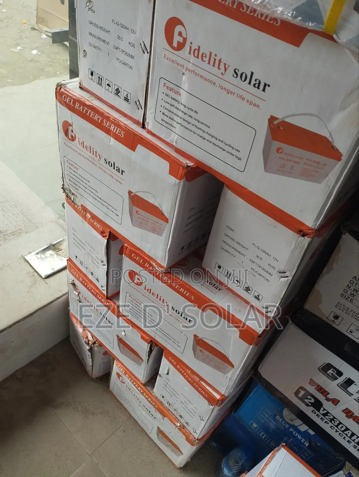 120ah/12v Felicity Solar Battery