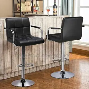 Adjustable Height Swivel Bar Stool
