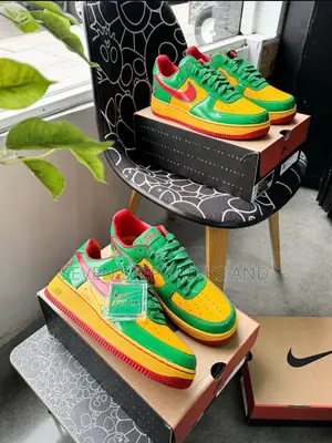Lil Yatchy X Nike Airforce 1 Concrete Boys Luxury Sneakers