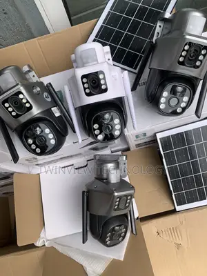 Solar Camera V380pro (Dual Lens )