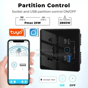 16a Smart Single Socket With Usb and Type C