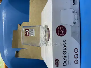 Deli Glass Diamond Water Cup
