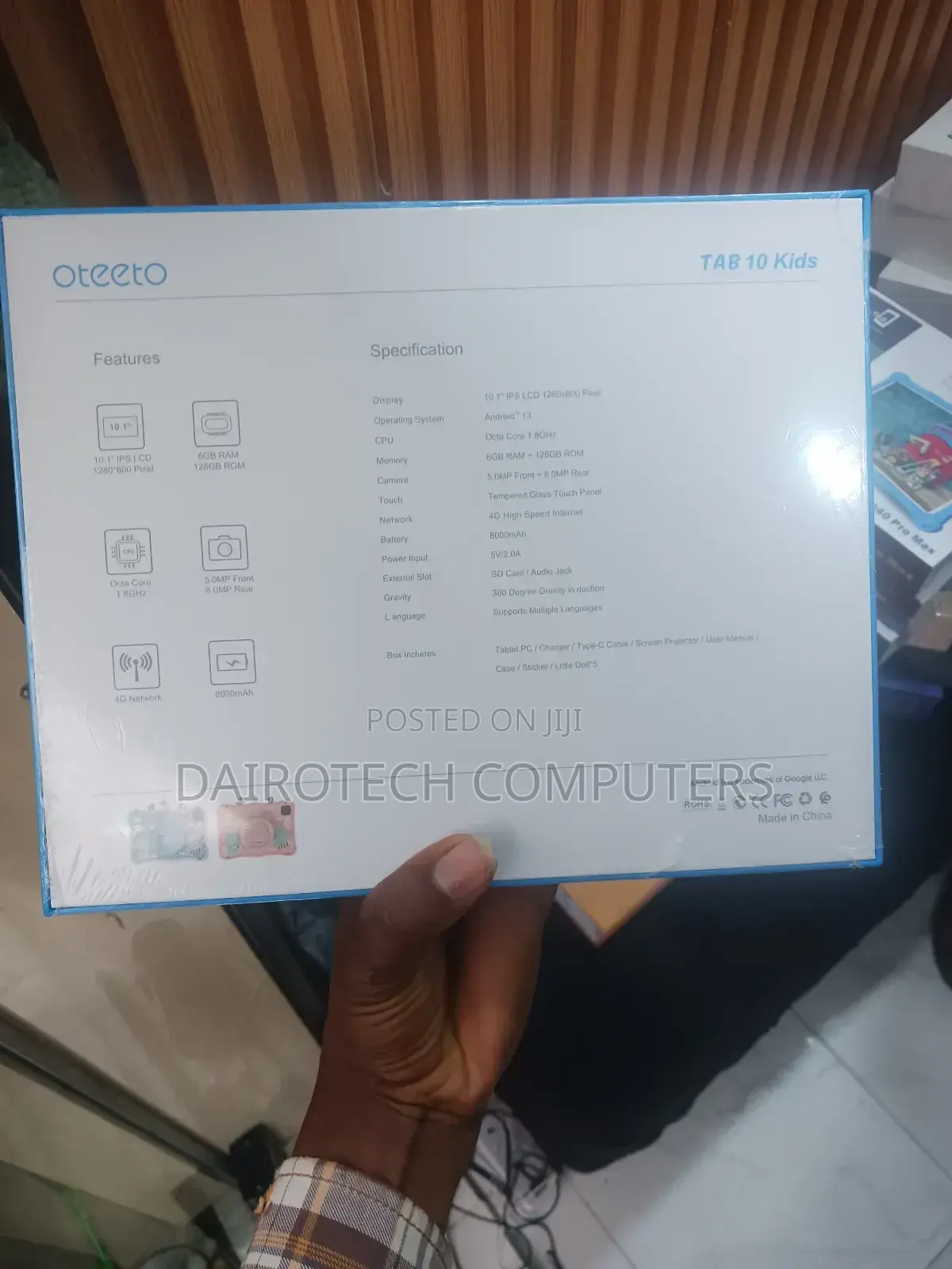 New Oteeto Tab 10 Kids 128 GB