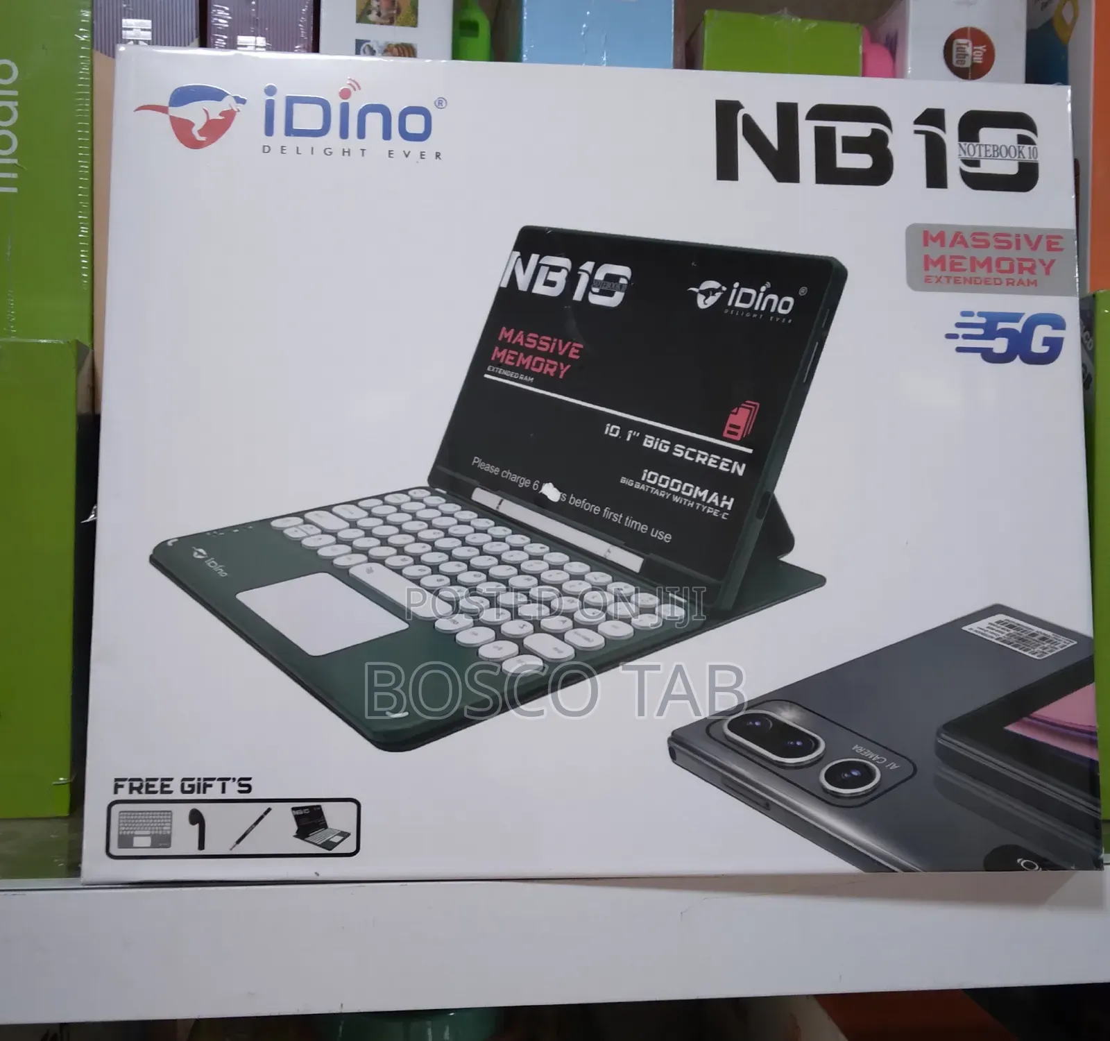 New Idino Notebook 10 512 GB Blue