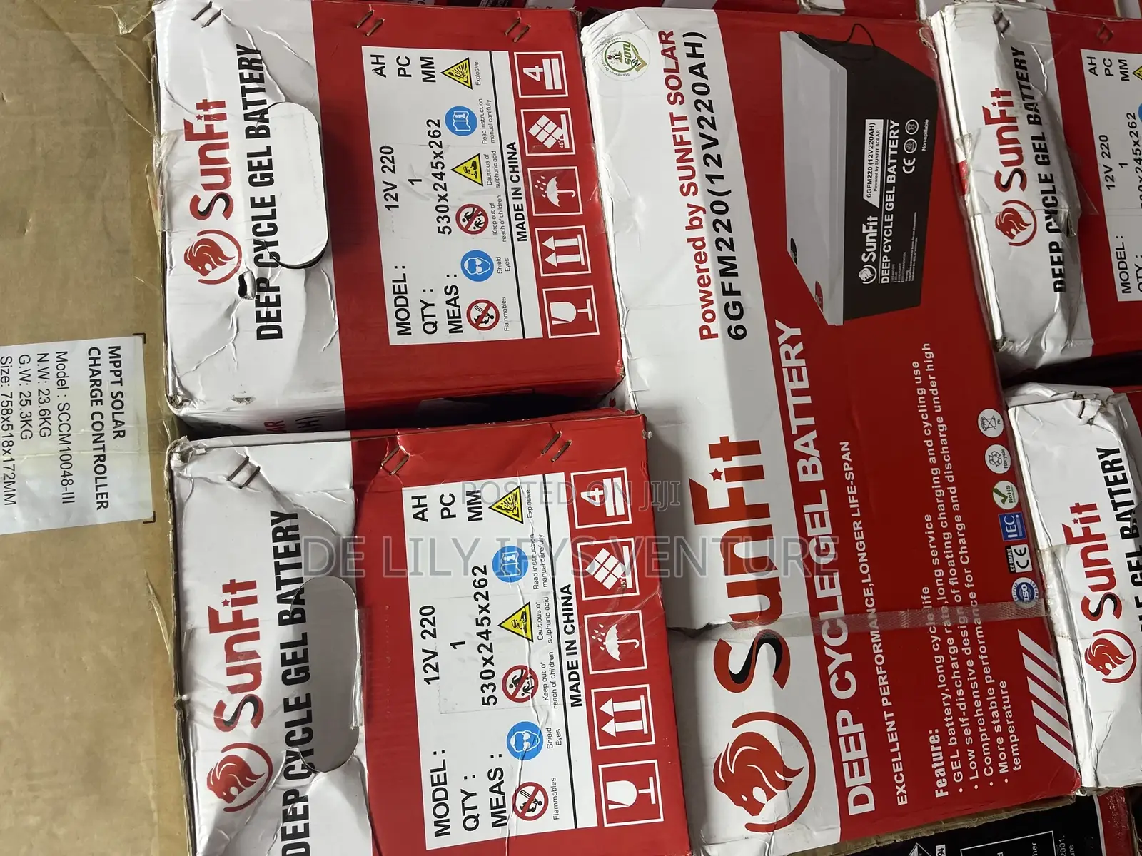 Sunfit Gel Battery 220ah/12v