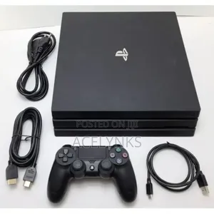 Playstation 4 Pro Black Uk Used Console