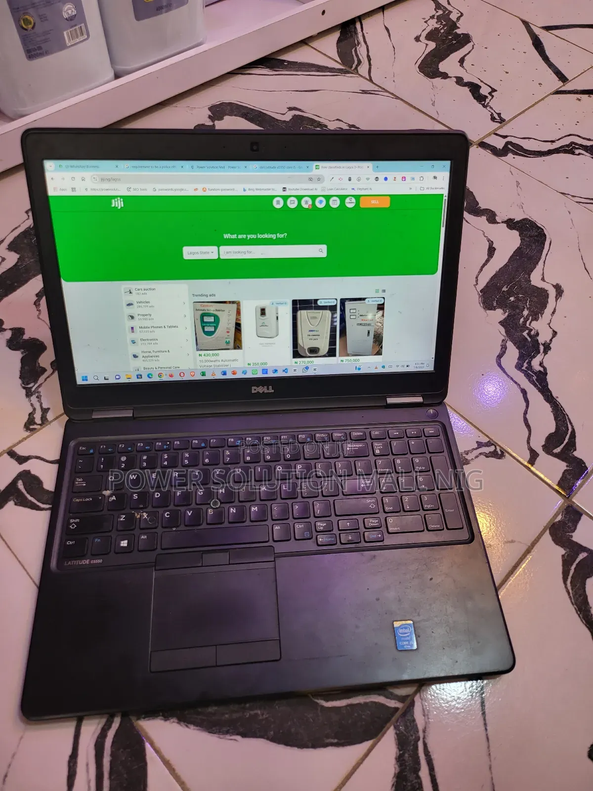 Laptop Dell Latitude E5550 8GB Intel Core i5 SSD 256GB