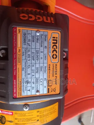 0.75hp Ingco Surface Pump