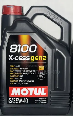 Motul 8100-X-Clean Gen2 5w-40