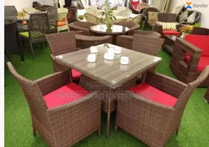 Beautiful Design Rattan Table and Chairs for 4