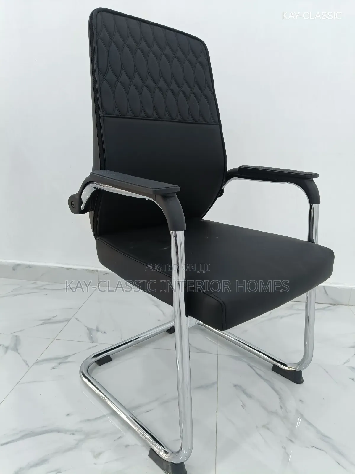 Office Leather Visitors Chairs