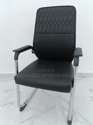 Office Leather Visitors Chairs