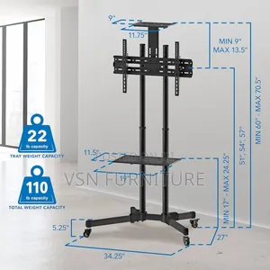 Television Holder With Wheels