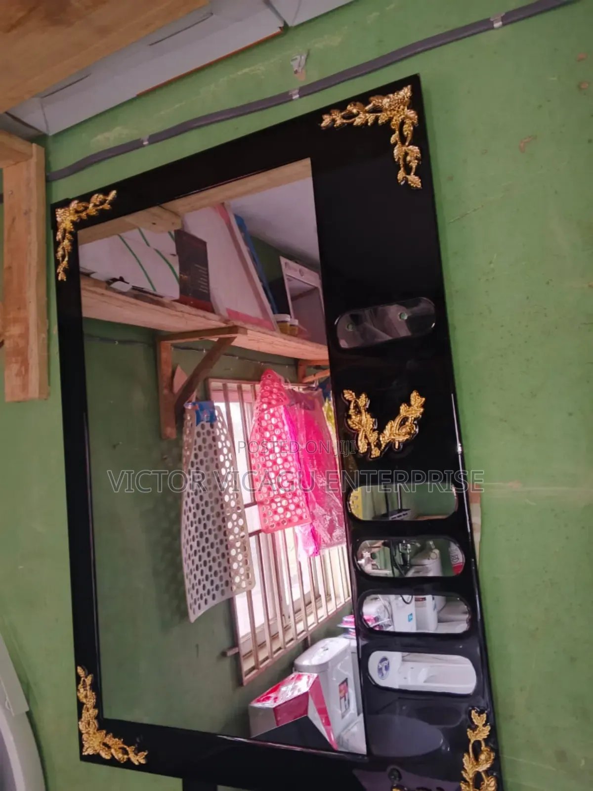 Black Coated Mirror
