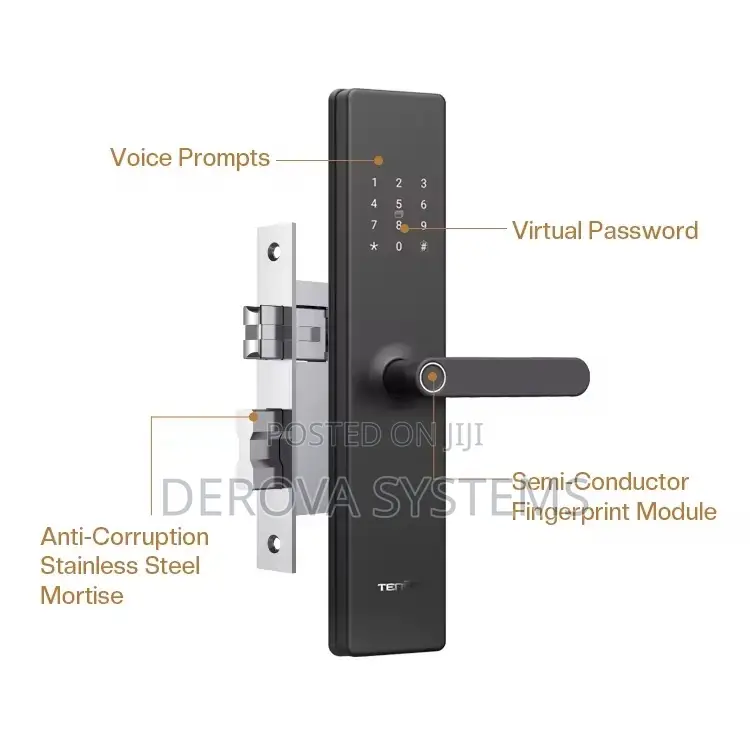 Smart Door Lock With Handle