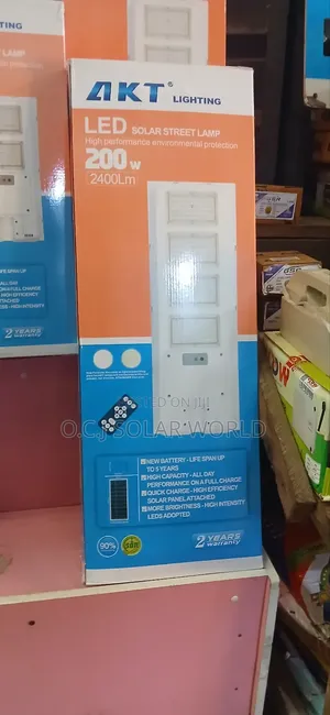200watts Akt Solar Street Light All in One