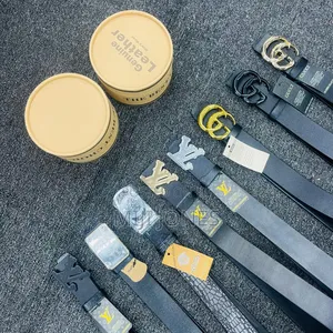 *Genuine Leather Designer Belt* (With Case)