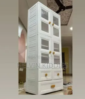 Luxury Baby Wardrobe With Drawer Set