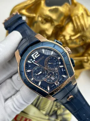 Aigner Leather Wristwatch
