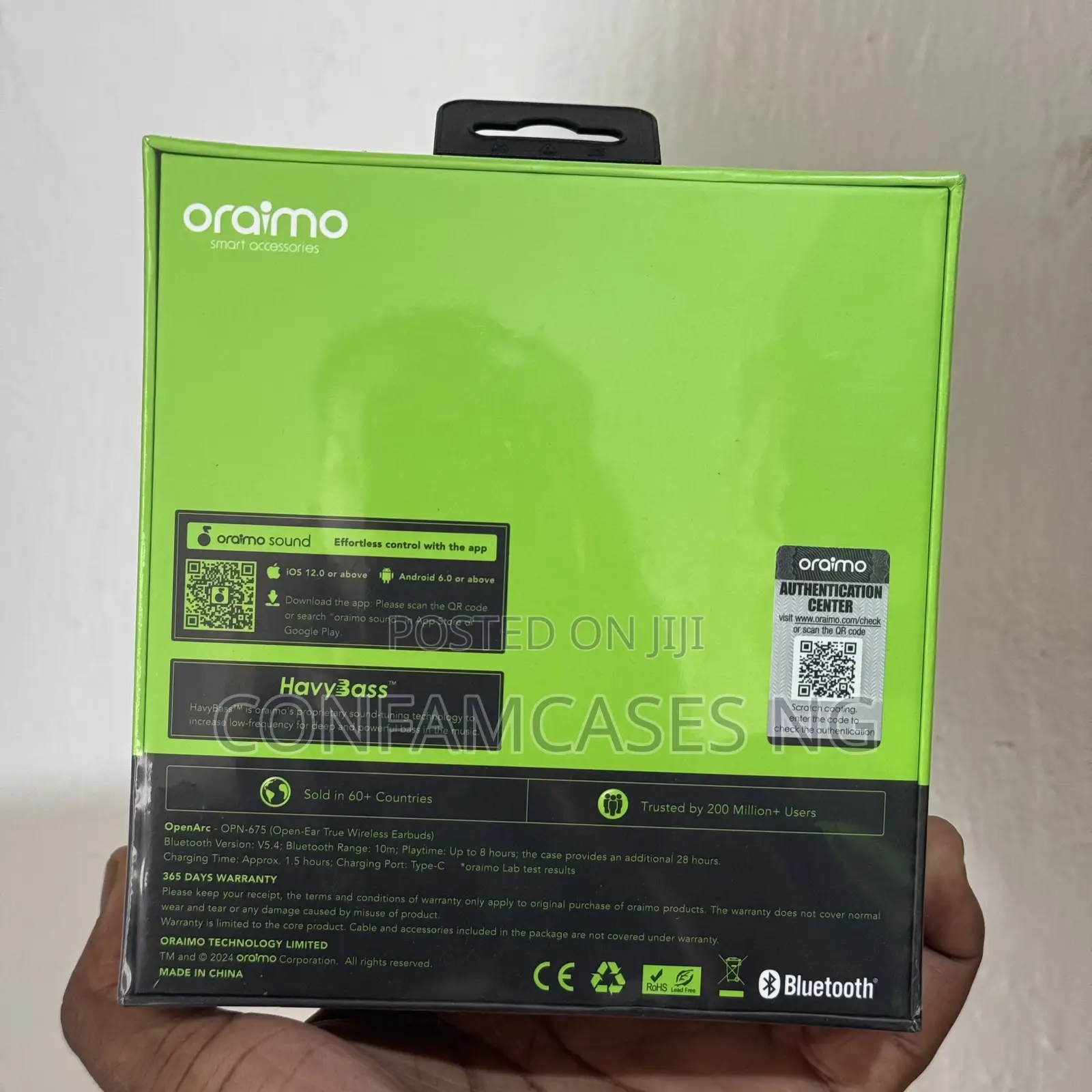 Oraimo Openarc Open Arc Earbud