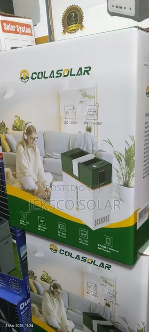 Colasolar Cola1000, 1kwh, Solar Generator With Panel