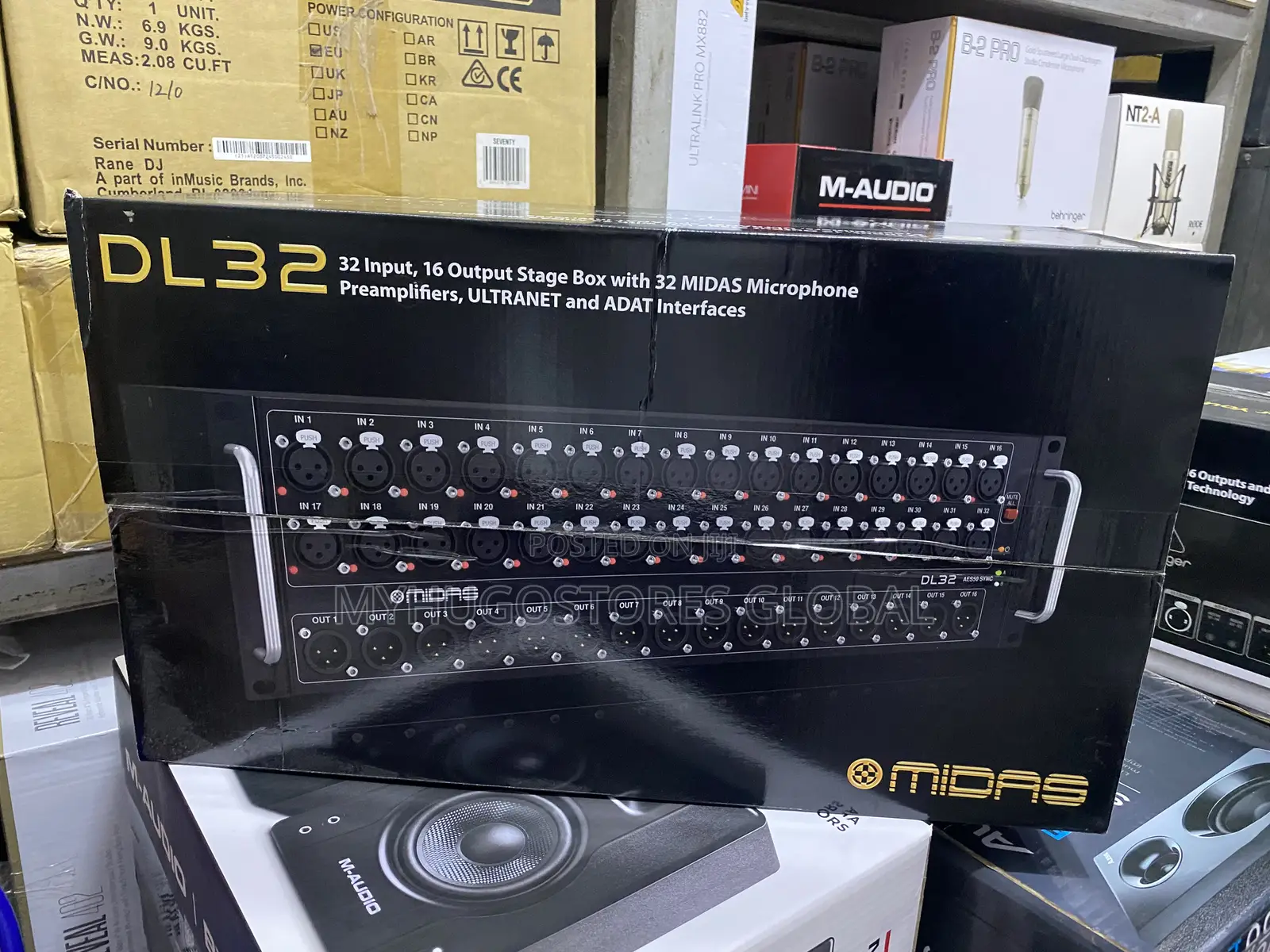 Midas Dl32 Digital I/O Stage Box