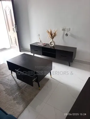 Exclusive HDF Tv Stand and Center Table