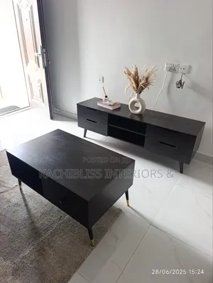 Exclusive HDF Tv Stand and Center Table
