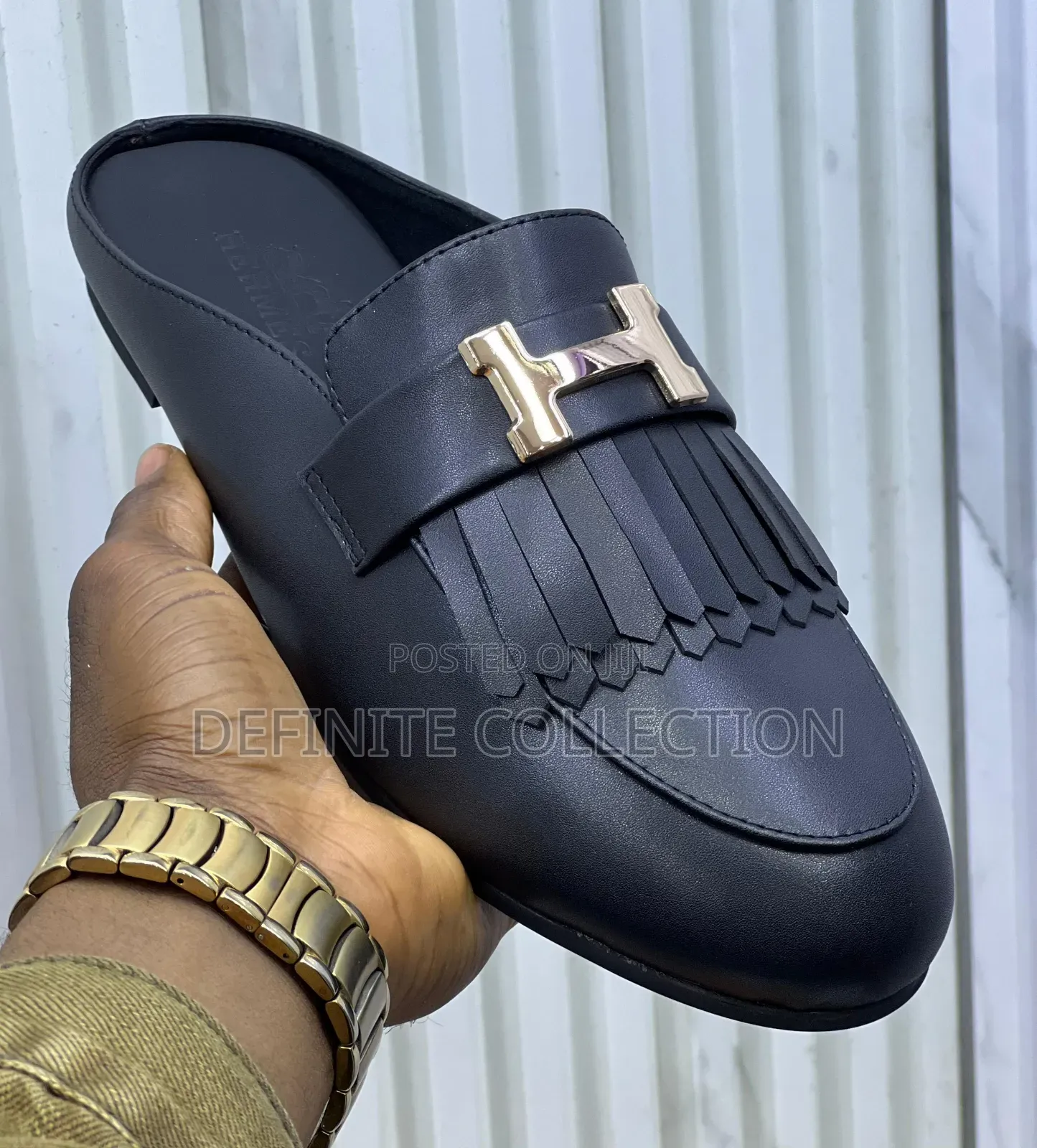 New Hermes Luxury Halfshoe