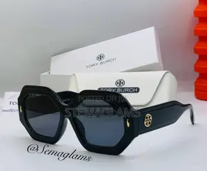 Tory Burch Round Fashion Glasses for Women - Anti-Glare