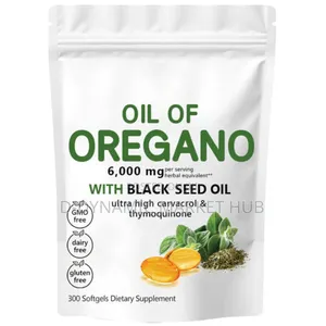 Of Oregano Capsules With Black Seed Oil