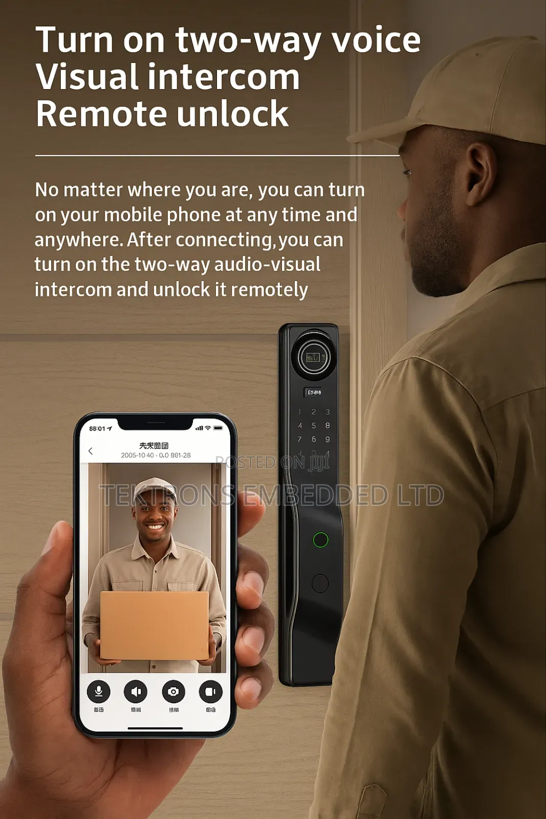 Biometric Face Recognition Smart Door Lock